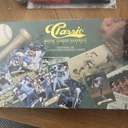 New Unopened. 1987 Classic MLB Board Game With Bo Jackson Rookie Card. And Others. 
