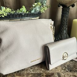 Michael Kors Crossbody Purse & Wallet 