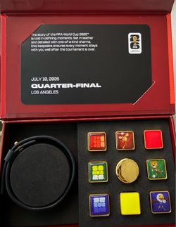 Charm Bracelet From match between Spain and Belgium  FIFA World Cup 2026