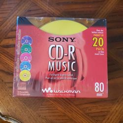 Sony CD-R music 20 pack 80 min