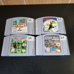 Nintendo 64 Games N64