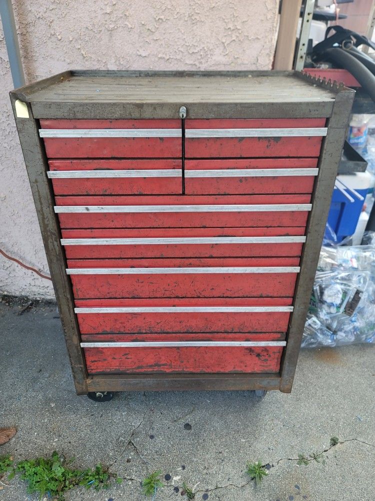 Craftsman Rolling Mobile On Wheels Tool Box Toolbox Cart Chest