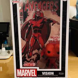 VISION (THE AVENGERS) ONLY AT TARGET COMIC COVERS FUNKO POP