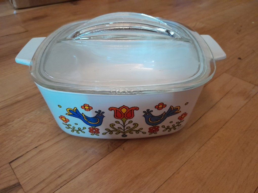 Vintage Corningware Set--Classic Pattern