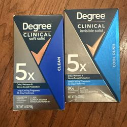 Degree Men Clinical Deodorant Bundle - $10