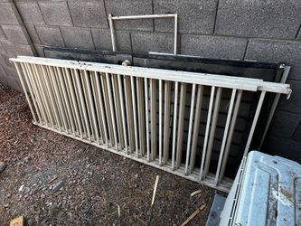 Outdoor Metal Porch Railing