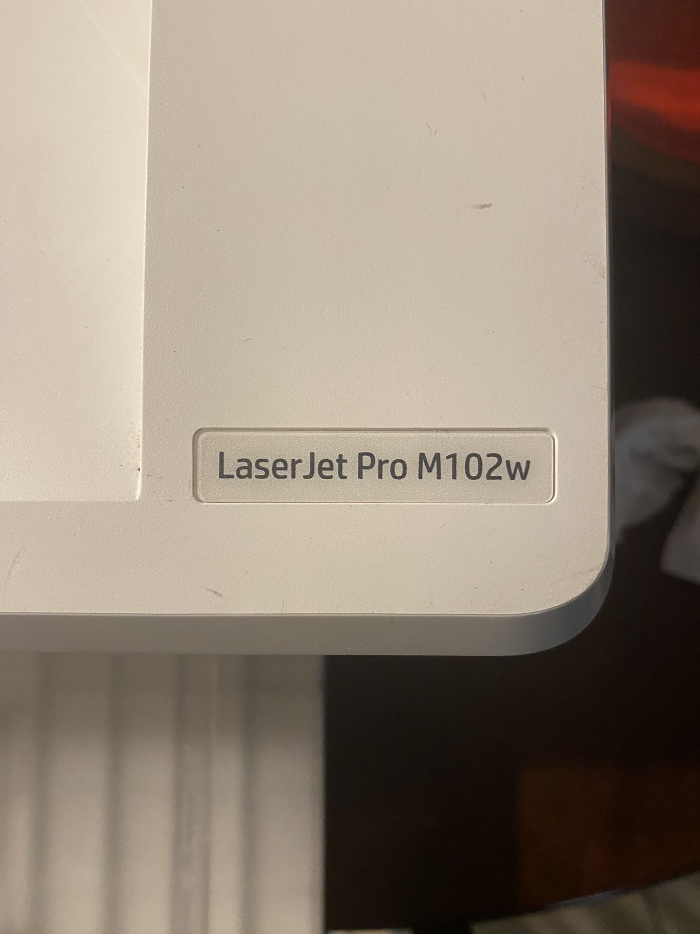 HP Laser Jet pro M102w