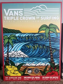 Vans Surfing Promotional Canvas Print 40x30