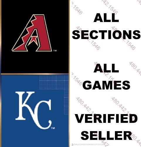 VIP, Lower, Lounge Tickets - Diamondbacks vs Royals - 4th & Weekend