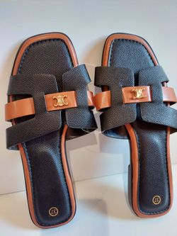 Slide Sandals Size 37