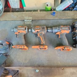 Ridgid Drill And Impact Combo 