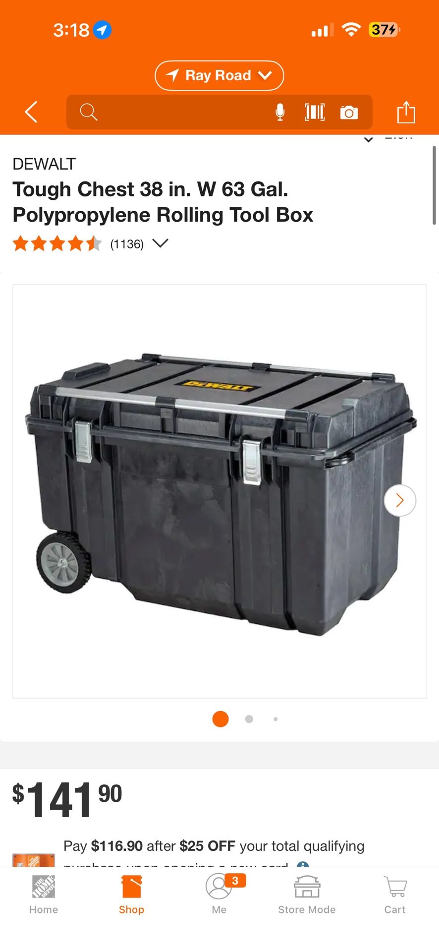 Dewalt Rolling Tool Box