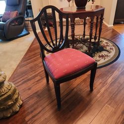 Antique Bee Covered Sturdy Chair