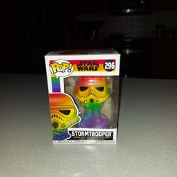FUNCO POP STAR WARS STORMTROOPER #296 IN CASE