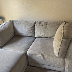 Couch (Loveseat W/ Ottoman)