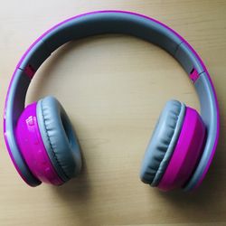 Pink Wireless Headphones
