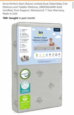 Serta baby crib mattress