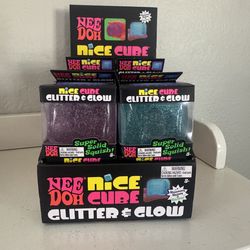 Needoh Glitter Cube