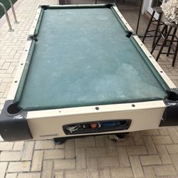 Outdoor Slate Pool Table