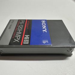 Sony Tape 8mm Hi8 Video8 Digital8 Professional Video Cassette 120min P6-120HMPX NEW SEALED