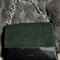 Ted Baker Leather And Suede Large Handbag