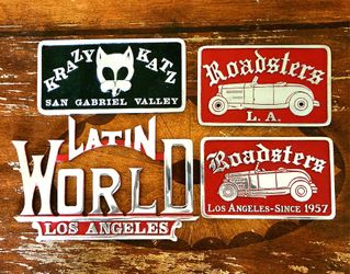 Latin World Los Angeles Car Club Plaque