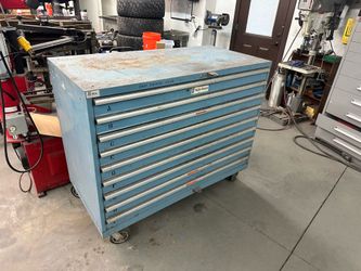 LISTA Industrial Rolling Tool Box / Machinist Cabinet - Heavy Duty