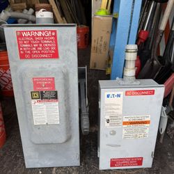 AC Disconnect Switches 100 Amp 60 Amp