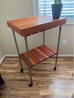 Small Bar Cart (Hand-repurposed)