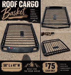 Metal Roof Cargo Basket