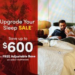 Upgrade your sleep Sale
