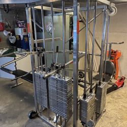 Chrome Plated Universal Weight Machine