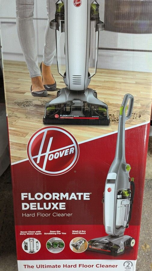 New Hoover FloorMate Deluxe Hard Floor Cleaner Machine, Wet Dry Vacuum, FH40160PC