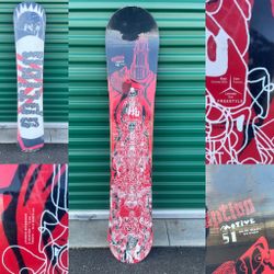 Option Motive 151cm Snowboard 