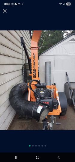 Commercial Scag Leaves Vacuum