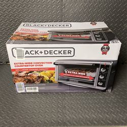 Black + Decker Extra Wide Countertop Oven TO3250XSB