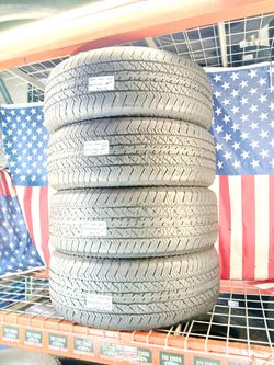✅ P275/60R20 HANKOOK DYNAPRO AT2 ALL SEASON TOURING 275 60 20  USED TIRES SET 275/60R20