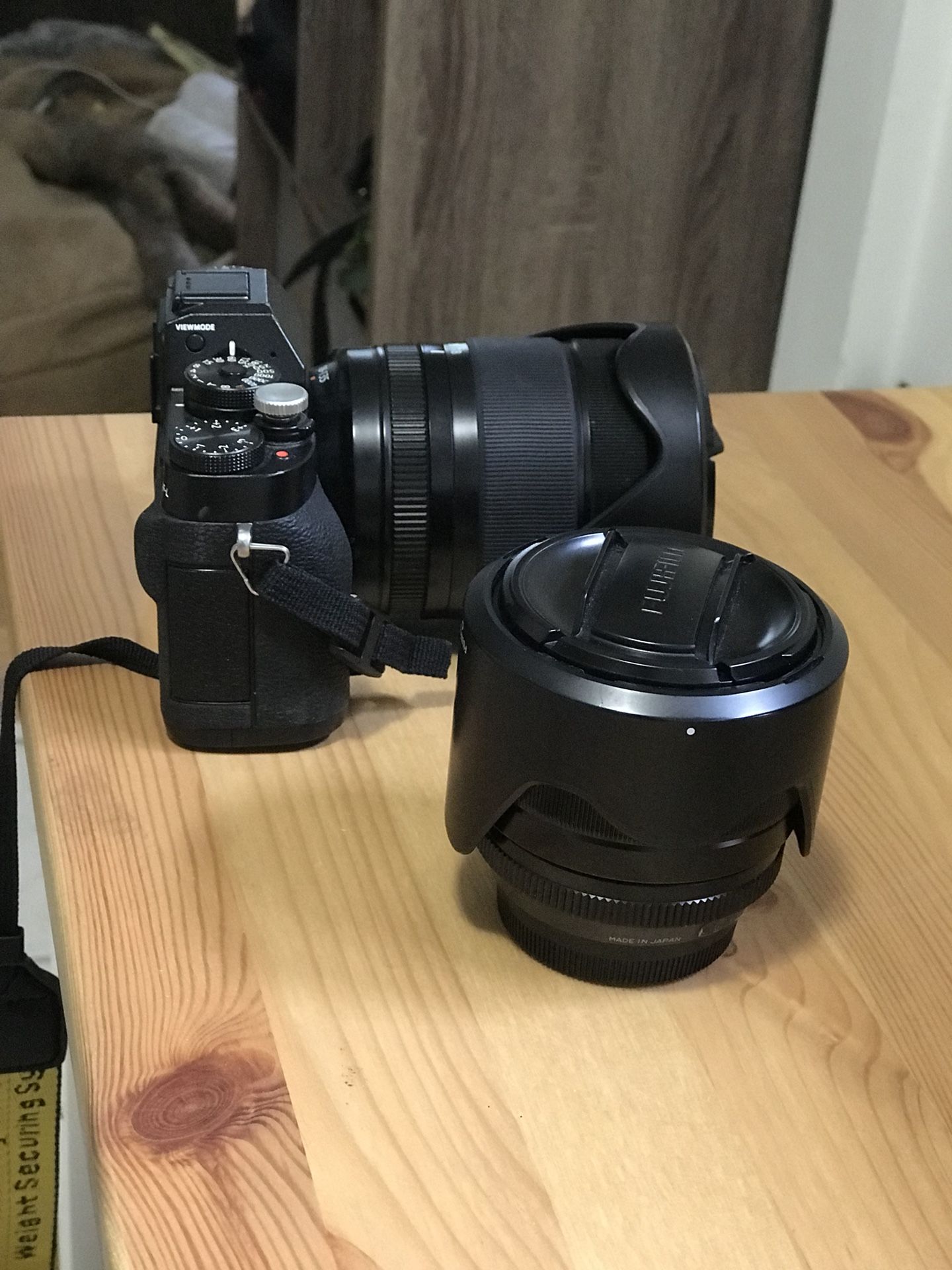 Fujifilm X-T1 Mirrorless Digital Camera with 18-135mm and 23mm Lens