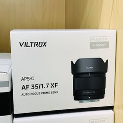 Viltrox AF 35mm F1.7 For Fujifilm Cameras