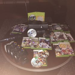 Xbox 360 Games And Controllers   $150