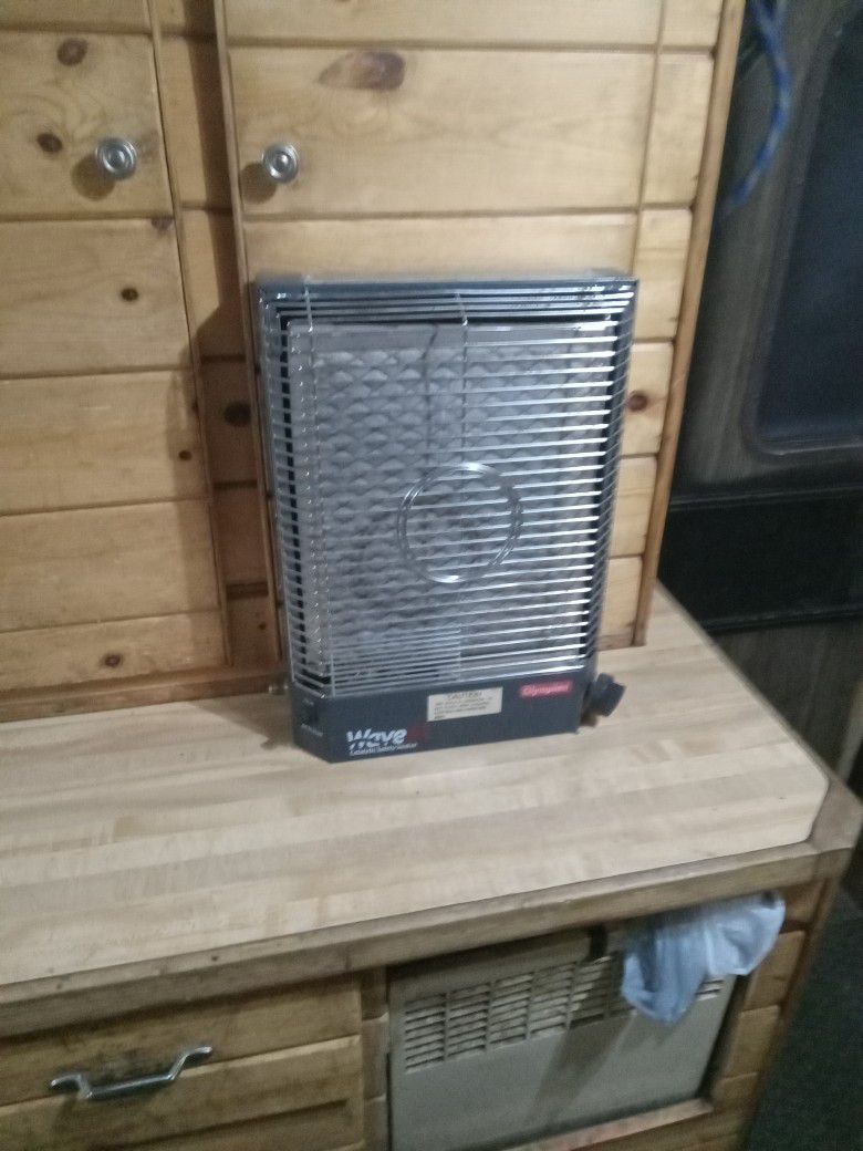 A Wave 6 Catalytic Safty Heater For A Motorhome. 