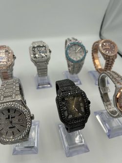 Watch moissanite luxury