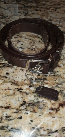 Coach Belts