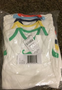 Carters 5 piece baby basic body suits
