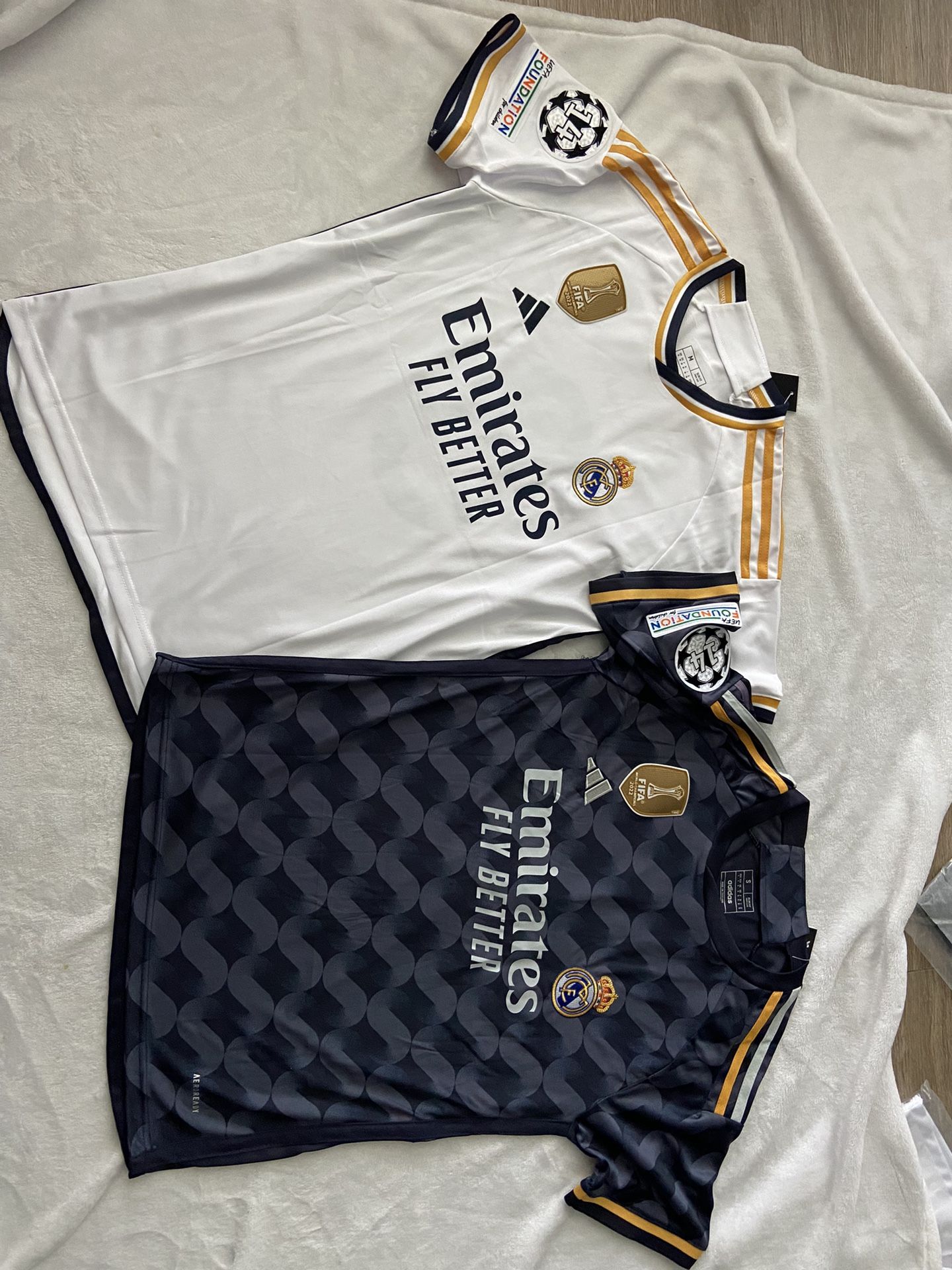 Camisetas Real Madrid Playeras Fútbol Soccer Size S M L