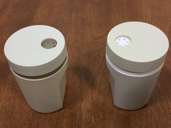 80’s vintage Tupperware salt & pepper shakers