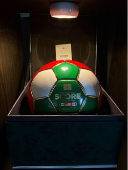 Limited Edition Reposado Tequila Mexico Soccer FIFA World Cup Bottle / Decanter