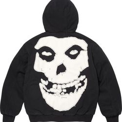 Supreme The Misfits Hooded Work Jacket Black Large