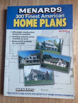 Menards 300 Finest American Home Plans Book