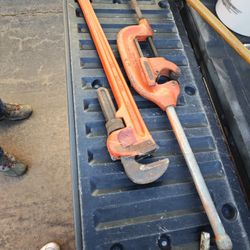 Pipe Wrench And Pipe Cutter